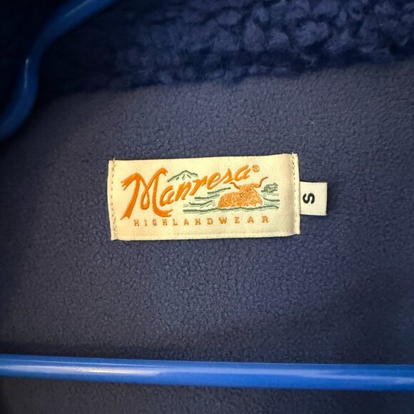 Manresa The Selkirk Fleece Navy Small - Picture 4 of 7